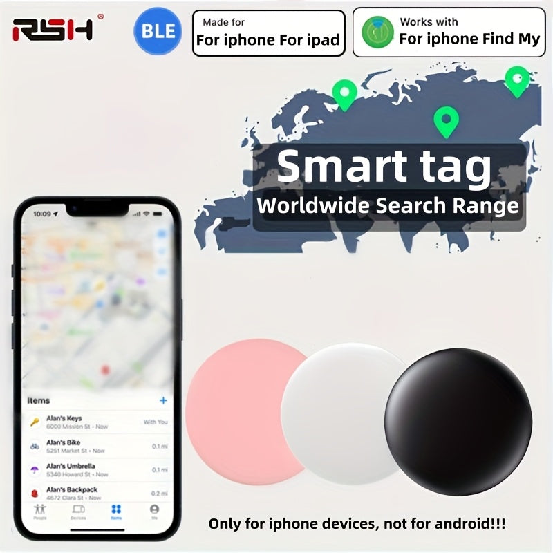 TrackMini | Smart GPS Tag – MFI Certified & Apple Find My