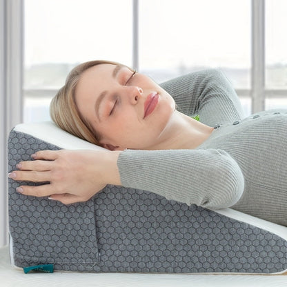 ElevateRest | Ergonomic Wedge Pillow for Side Sleep & Relaxation