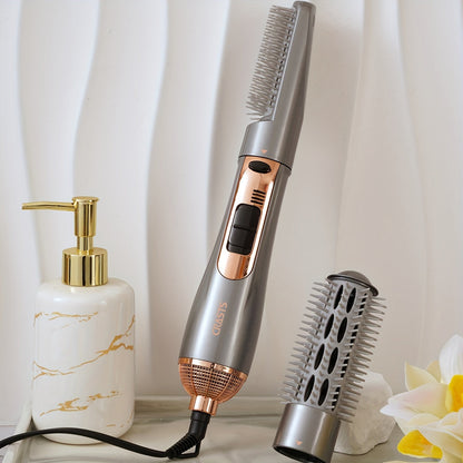 StyleComb | 2-in-1 Hair Dryer Brush – Dries, Straightens & Creates Curls