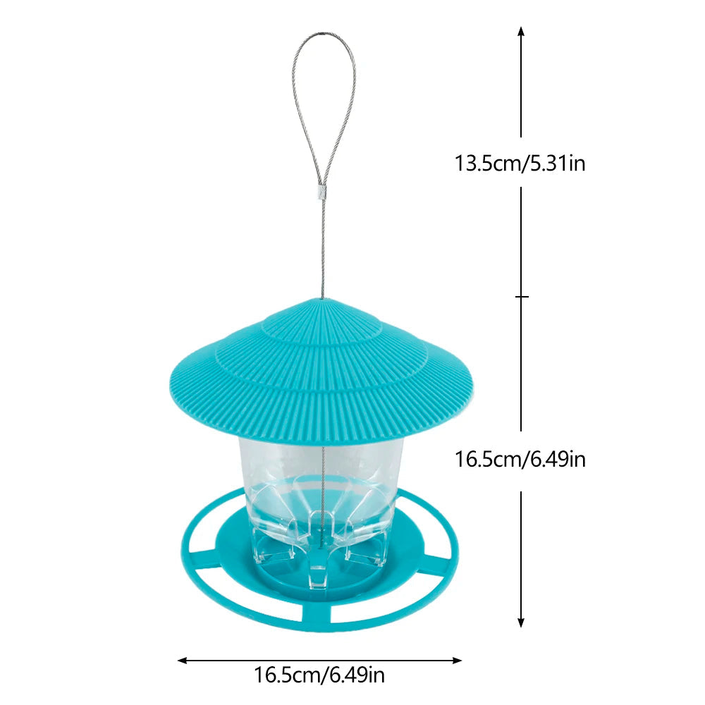 SeedFlow | Hanging Bird Feeder with Automatic Seed Dispenser