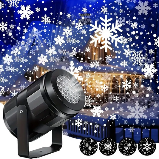SnowMagic | Snowflake Projector – Indoor/Outdoor LED Snowfall