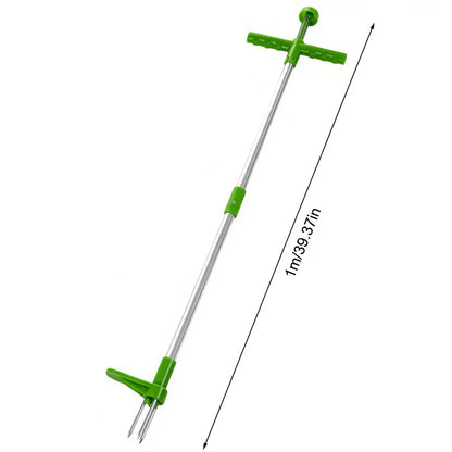 WeedEase | Long-Handled Weeder with Foot Pedal & Claw Design