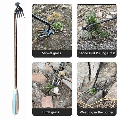 RootBlade | Crescent Weeder with Long Handle