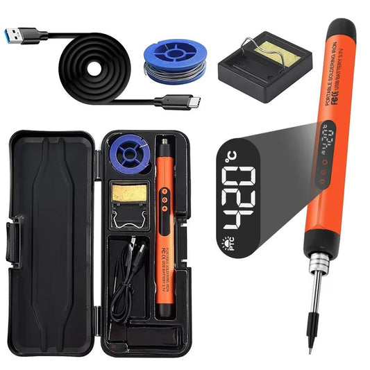 FlexiWeld | Digital Electric Soldering Iron Set