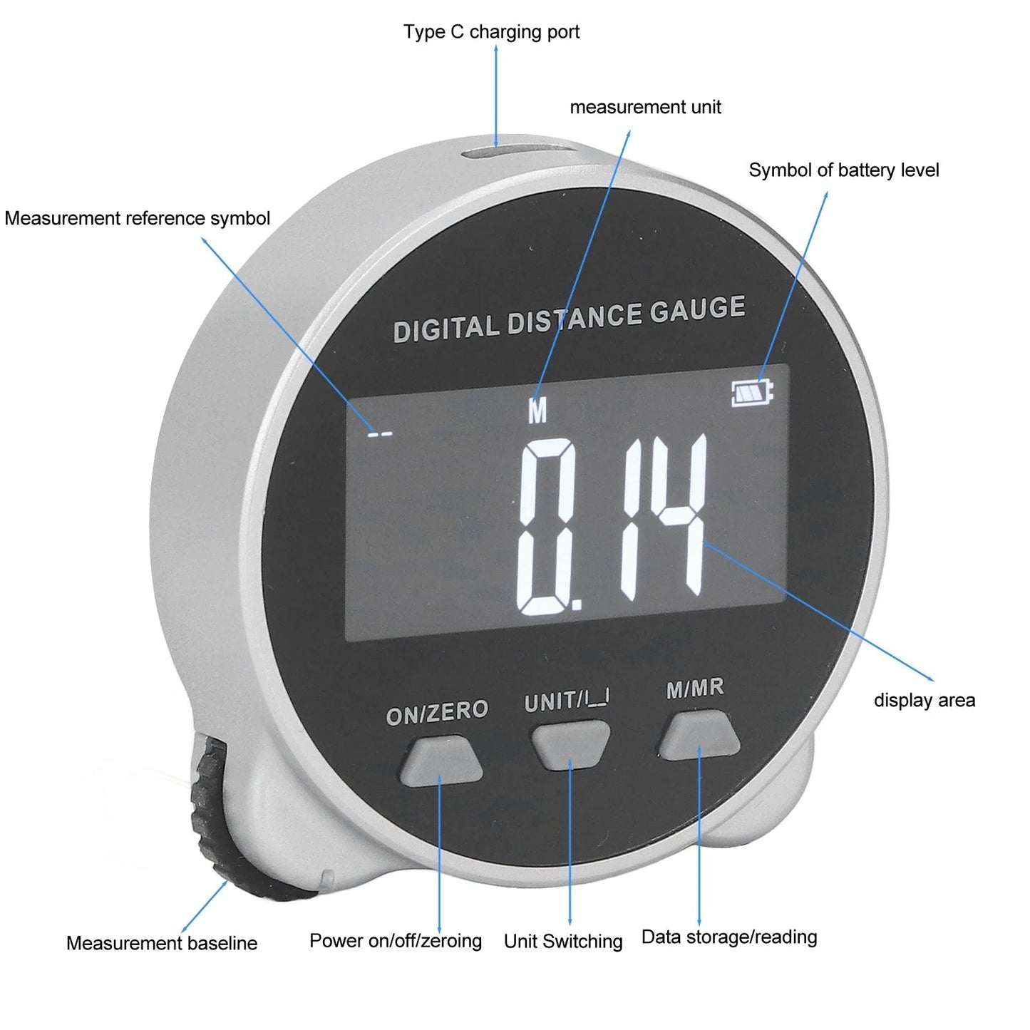 ExactLine | Smart Digital Tape Measure with LCD Display