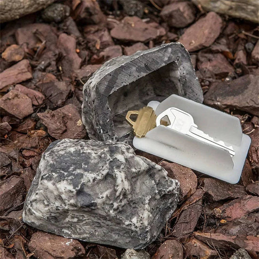 HideRock | Outdoor Hidden Key Box with Lock