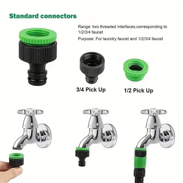 HoseMate | Expandable Hose with 9-in-1 Spray Gun