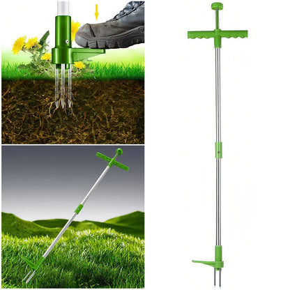 WeedEase | Long-Handled Weeder with Foot Pedal & Claw Design