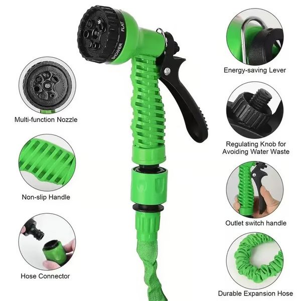 HoseMate | Expandable Hose with 9-in-1 Spray Gun