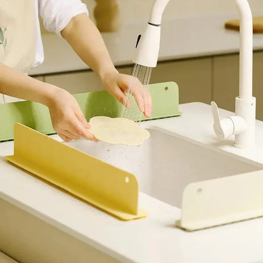 SinkSafe | Silicone Sink Splash Guard with Suction Cups