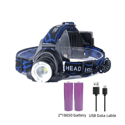 TrailTorch | Rechargeable headlamp for all weathers
