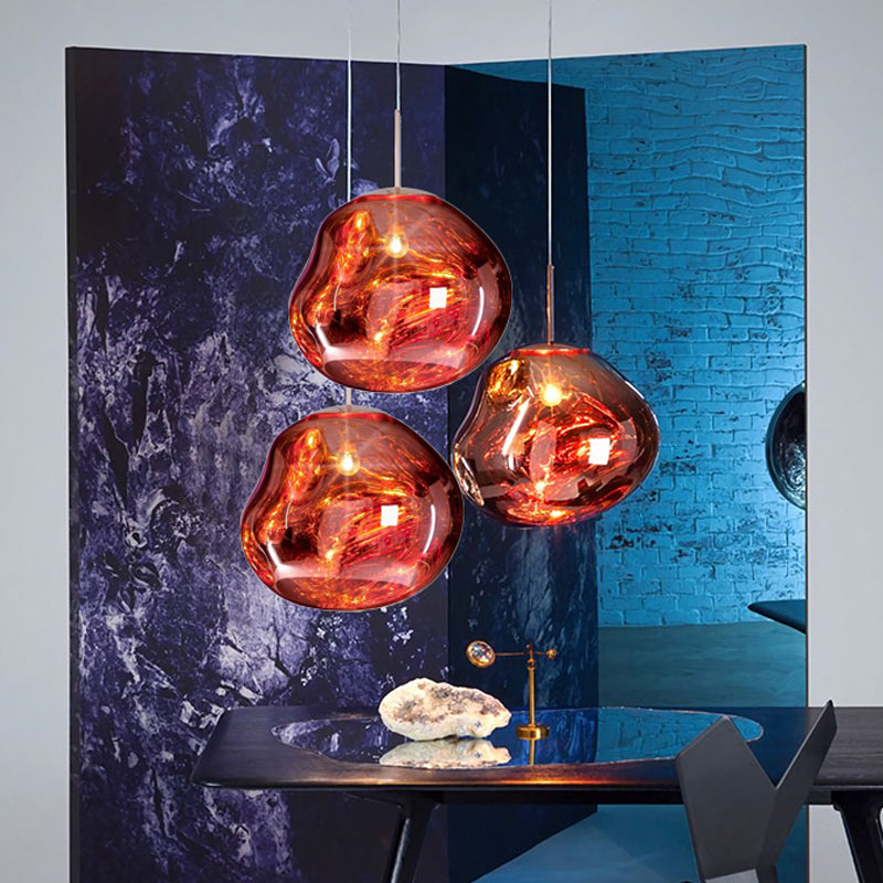 VivaDome | Pendant Light with Metal & Glass for Luxurious Elegance