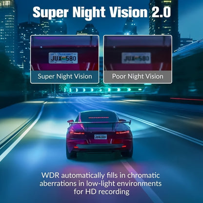 NightEye | Full HD Car Dash Cam – Mini LCD & Loop Recording