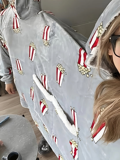 CozyBond | Matching Pyjamas – Plus Size Flannel with Fun Design