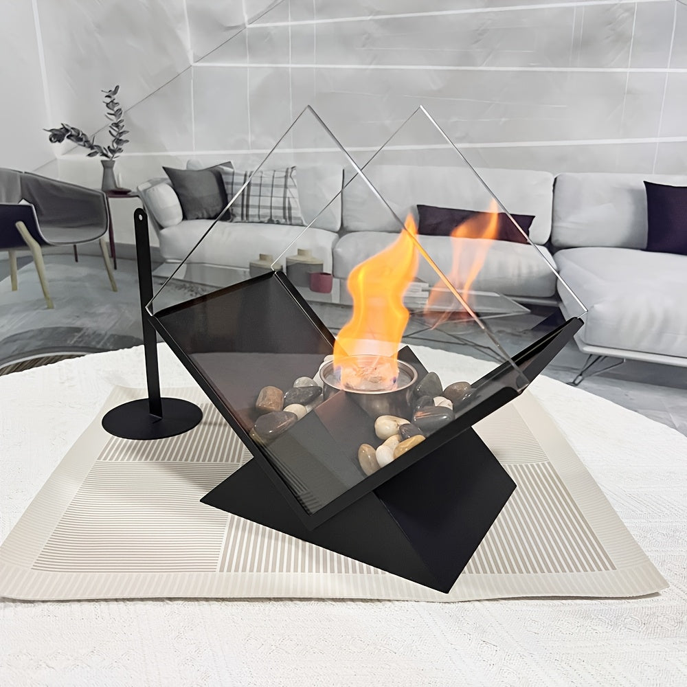FestiveFlame | Classic Fireplace – Compact Indoor & Outdoor Ambience