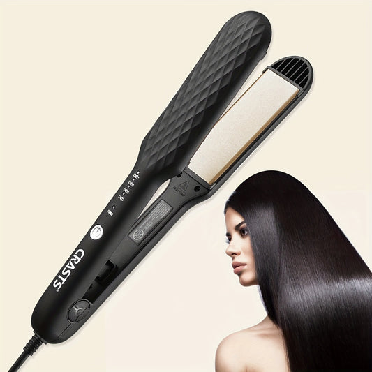GlamForm | 3-in-1 Hair Styling Tool – Straighten, Curl & Crimp with LCD Control