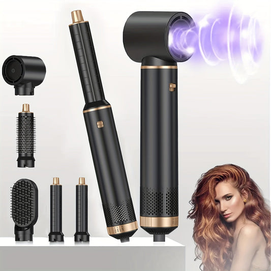 GlamWrap | 5-in-1 Hair Styler – Drying, Curling & Straightening Tool