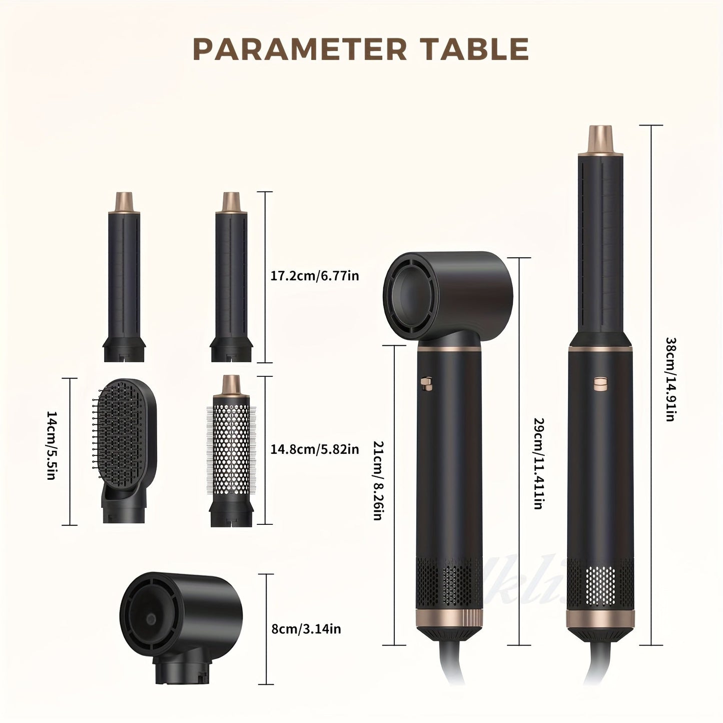 GlamFlow | 5-in-1 Hair Styler – Ionic Curling, Straightening & Volume Tool