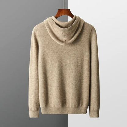 Elliot - Women's Cashmere Sweater - Luxurious White Turtleneck for All Seasons-2
