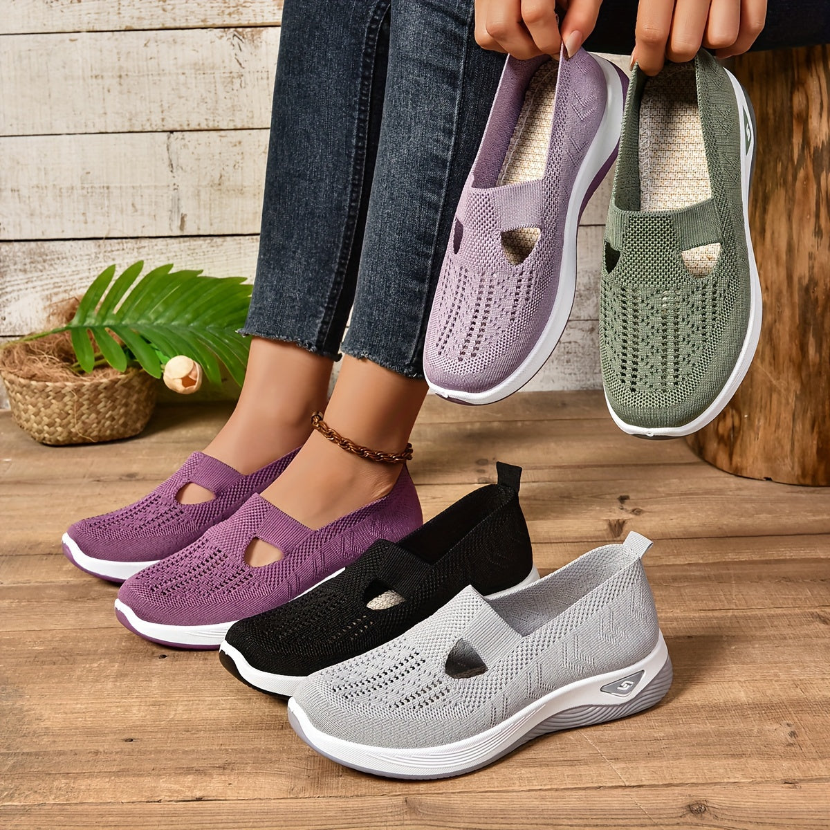 Kelsey Women's Orthopedic Slip-On Shoes for Comfort and Style-5