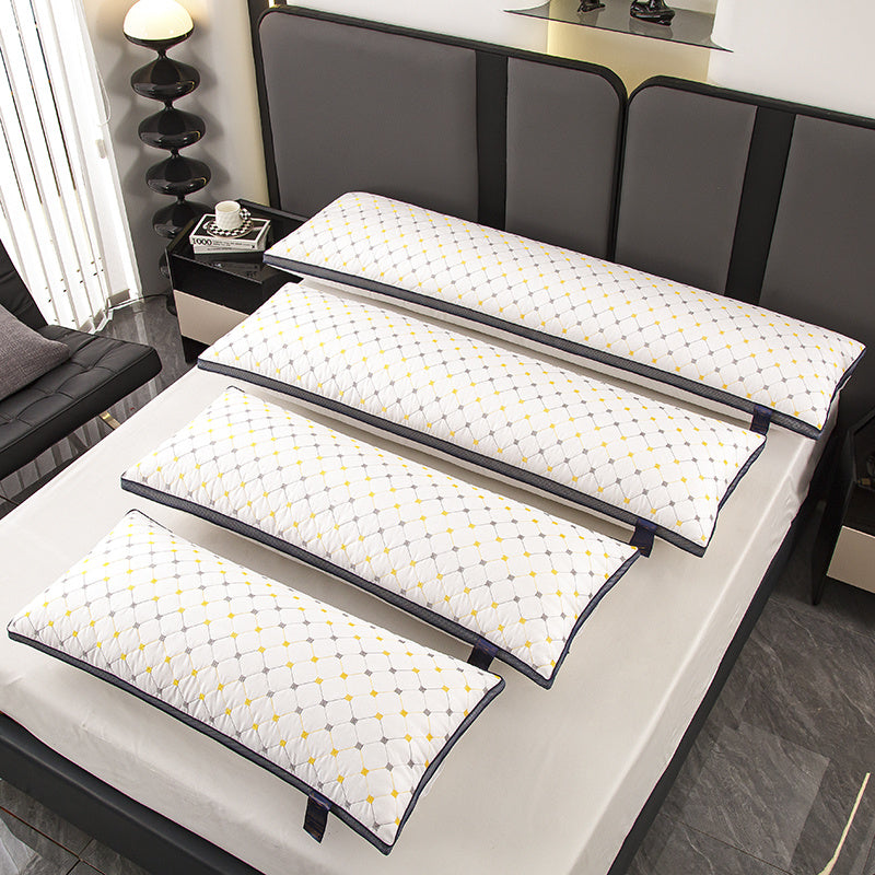 DreamSpan | Breathable Polyester Long Pillow for Everyday Use