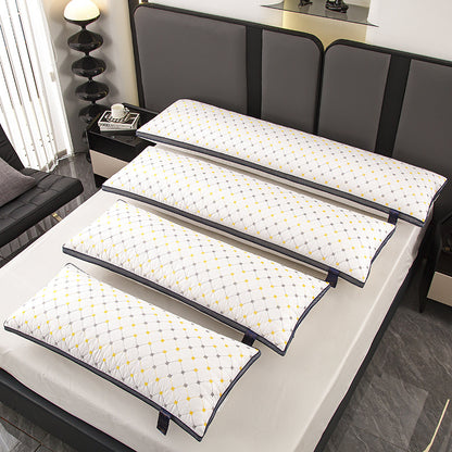 DreamSpan | Breathable Polyester Long Pillow for Everyday Use