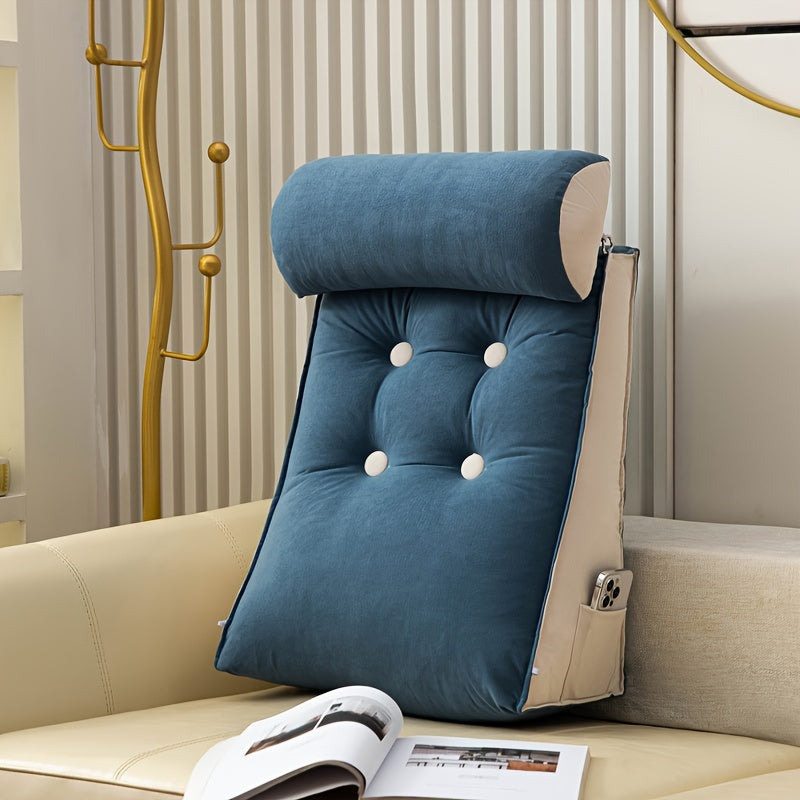 RelaxBloom | Bed & Sofa Cushion – Ergonomic Back Support