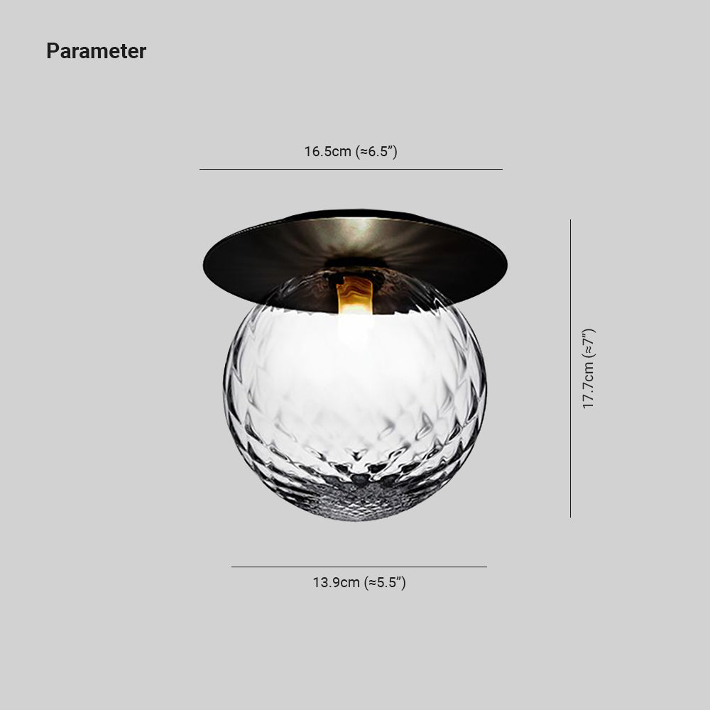 OrbLuxe | Timeless Orb Wall Lamp