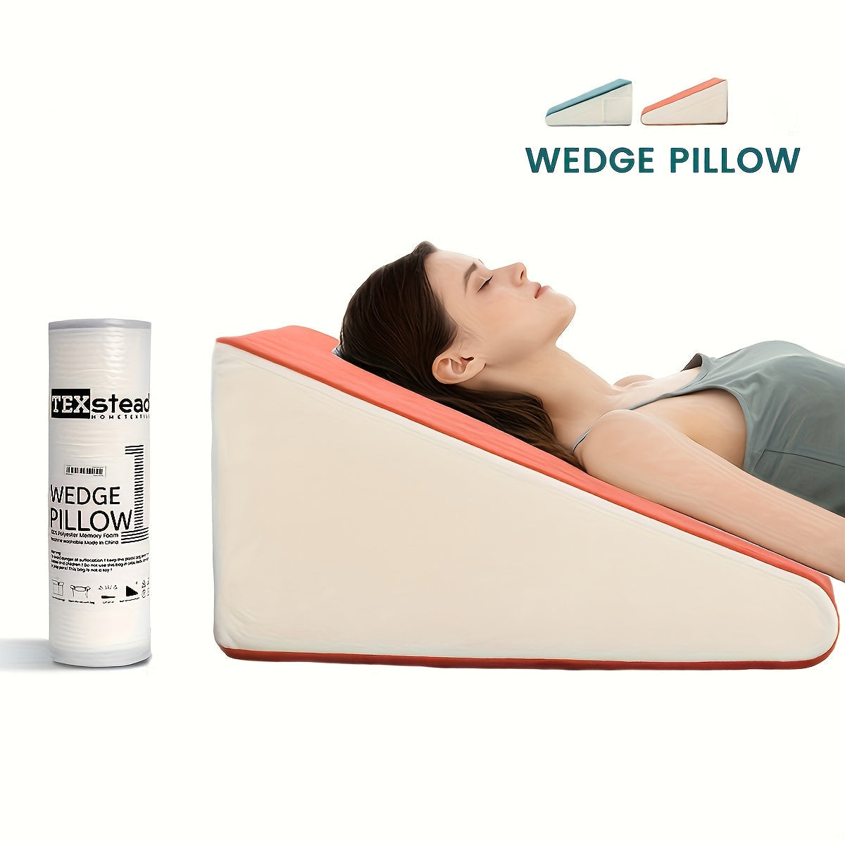 ElevateRest | Ergonomic Wedge Pillow for Side Sleep & Relaxation