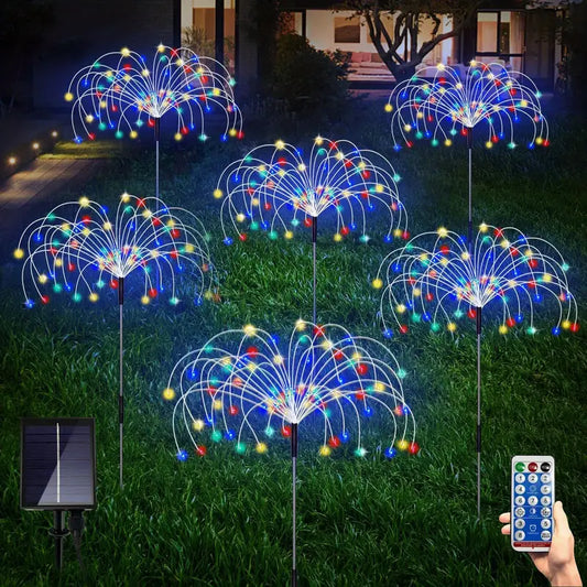 BloomLights | Elegant & Modern Fireworks Garden Lighting