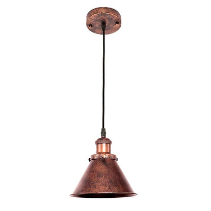 CopperDome | Industrial Vintage Antique Copper Pendant Light