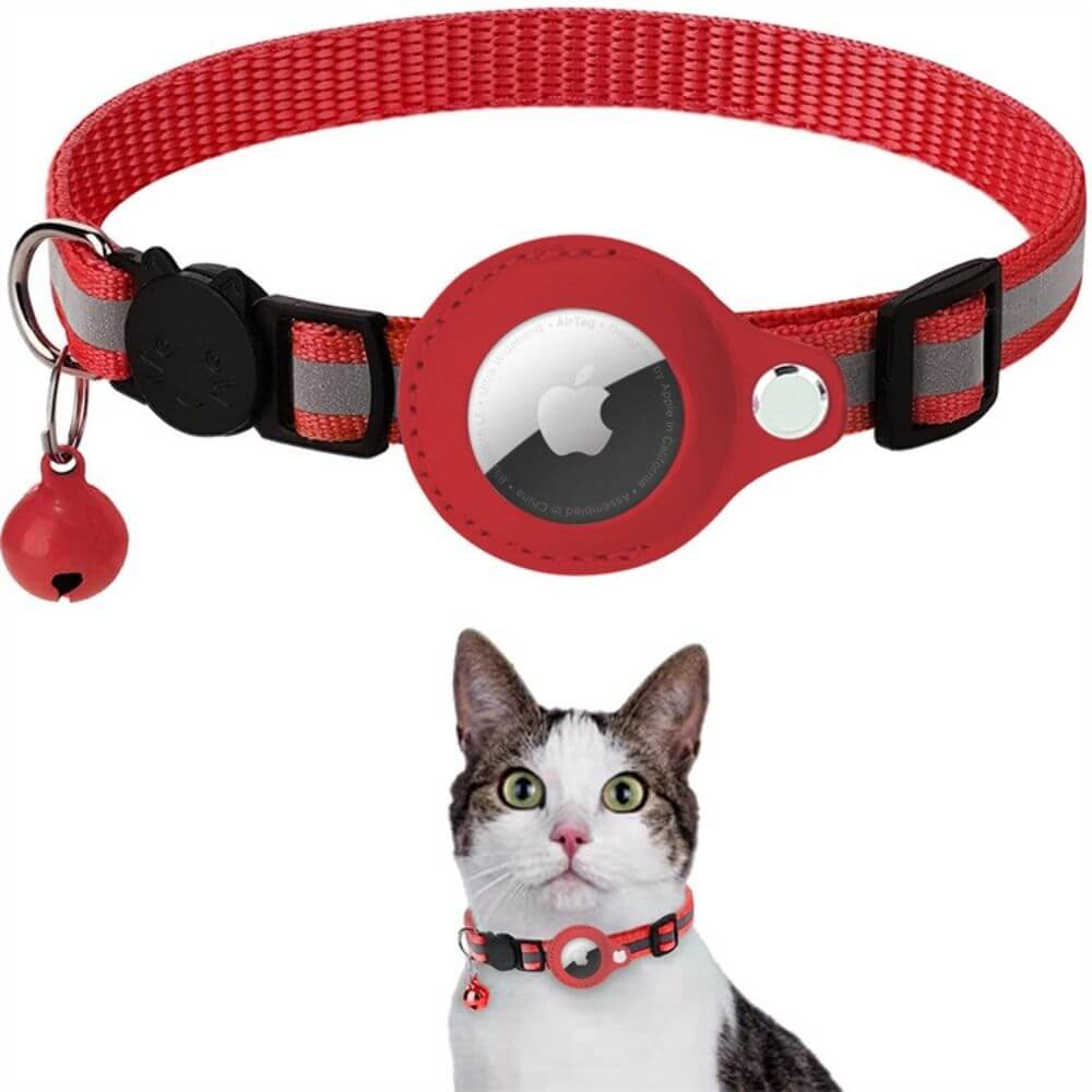 TrackTail | Cat collar with GPS tracker mount & safety clasp