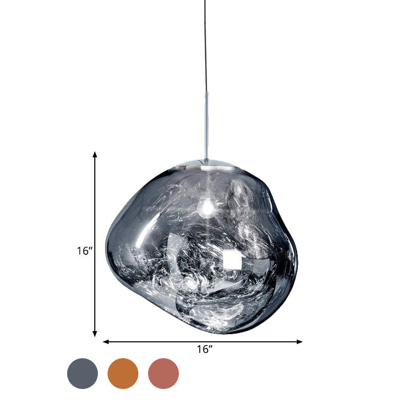 VivaDome | Pendant Light with Metal & Glass for Luxurious Elegance