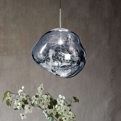 VivaDome | Pendant Light with Metal & Glass for Luxurious Elegance