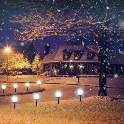 SunLuxe Orbs | 3 Pack Waterproof LED Solar Garden Lights