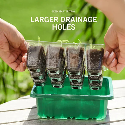 PlantJoy | Indoor Mini Greenhouse with Lighting