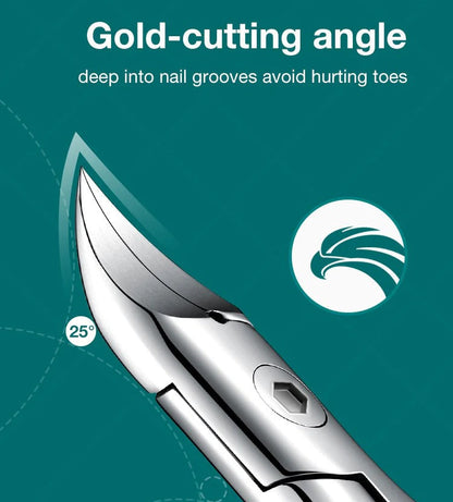 ClipEase | Toenail Clipper with Curved Precision Blade