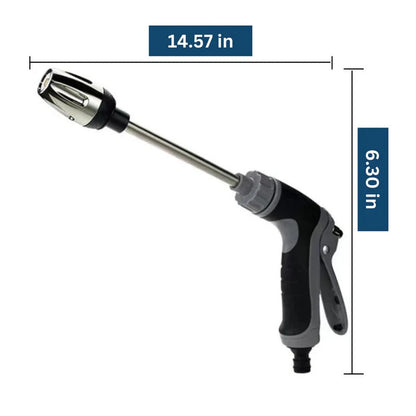 TurboWasher | High-Pressure Attachment for Garden Hoses with 360° Spray