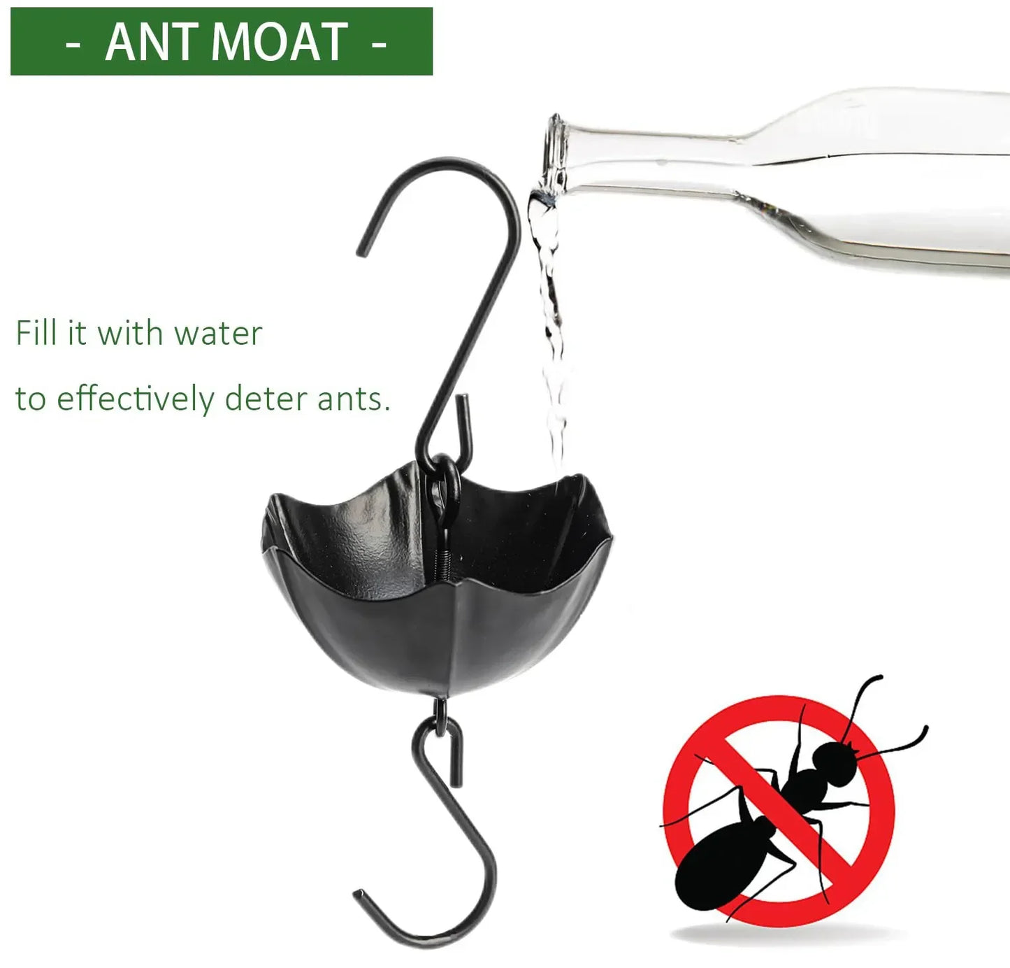 HummiJoy | Flower-Shaped Hummingbird Feeder with Ant Protection