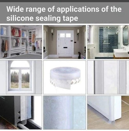 ClearSeal | Self-Adhesive Door Seal Strip