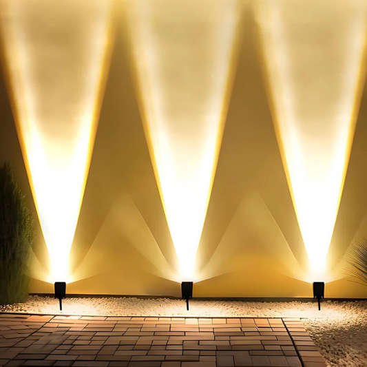 RayTuner | Waterproof LED Solar Multi-Zoom Spot Light Landscape Lighting RGB