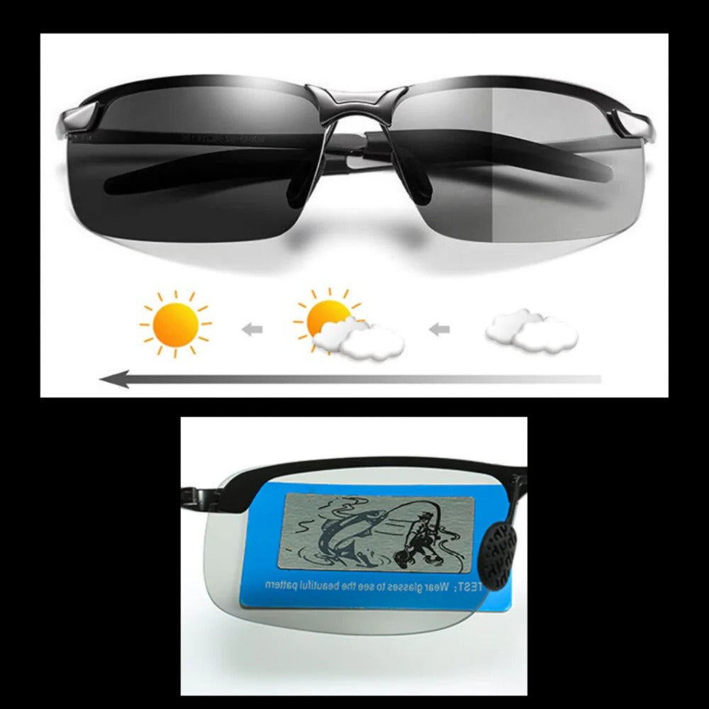 ShadeShift | Photochromic UV Sunglasses for Men