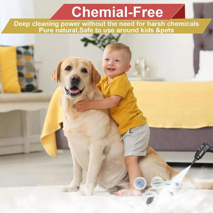 SteamMax | 2500W High-Pressure Steam Cleaner with Gloves