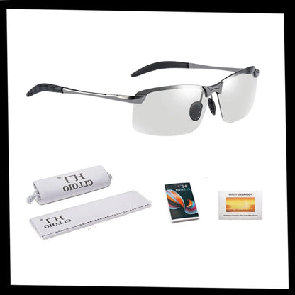 ShadeShift | Photochromic UV Sunglasses for Men