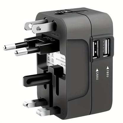 TravelPlug | Worldwide Travel Adapter with Dual USB Charging Ports