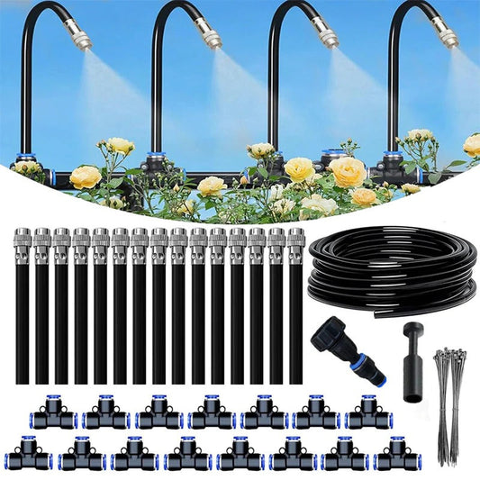 IrrigaFlow | Drip Irrigation System with 360 Degree Flexible Hose