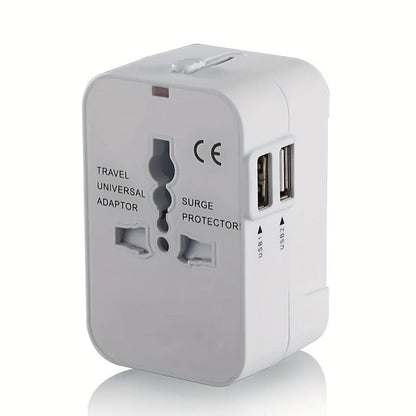 TravelPlug | Worldwide Travel Adapter with Dual USB Charging Ports
