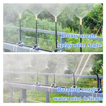 IrrigaFlow | Drip Irrigation System with 360 Degree Flexible Hose