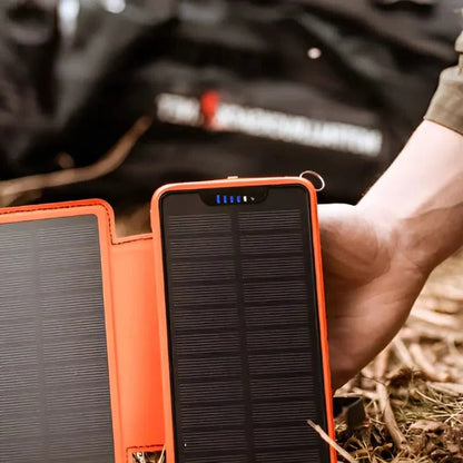 EcoCharge | High-Capacity Solar Power Bank for Ultimate Independence