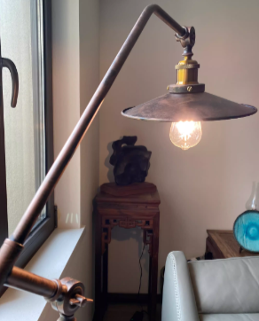 ForgeLight | Minimalist Iron Lamp for Living Spaces